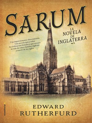 cover image of Sarum. La novela de Inglaterra